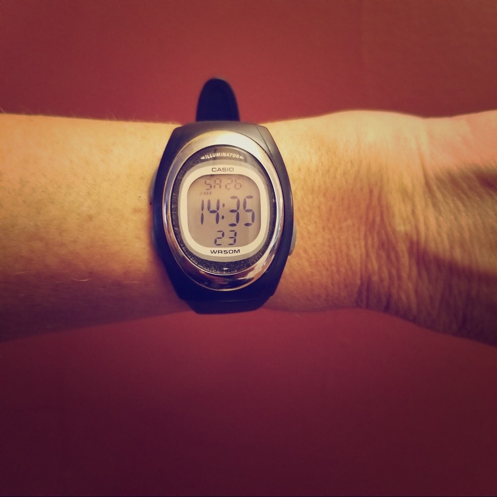 Military time watch.